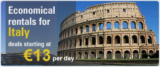 Economical Rentals for Italy